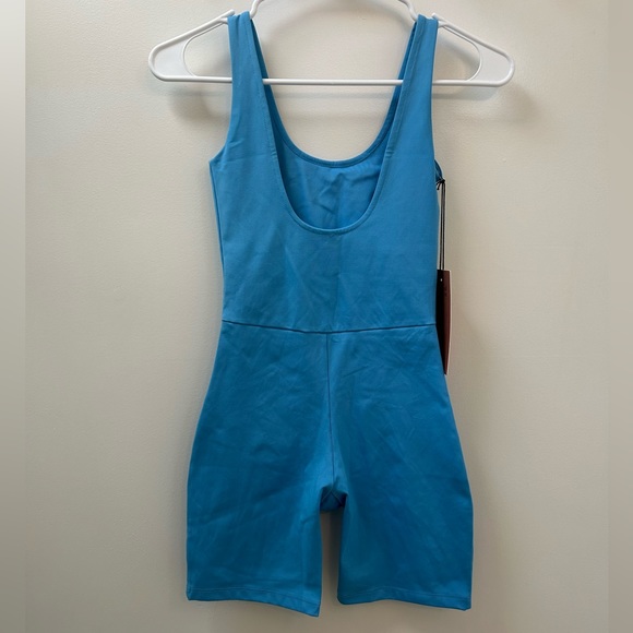 Blue Bike Unitard - Picture 2 of 4
